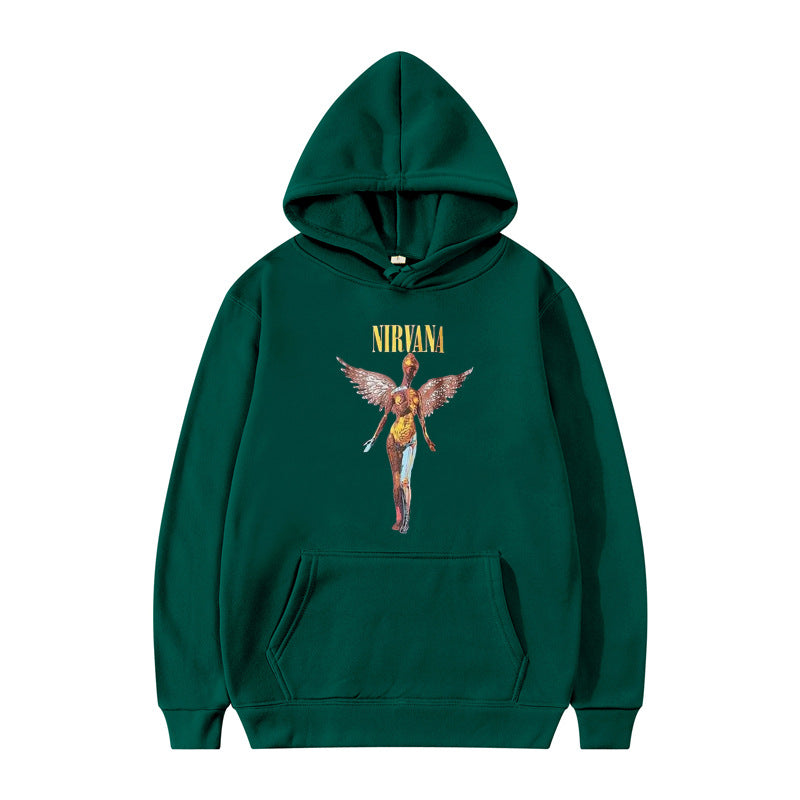 Nirvana Hoodie Ye Distressed Hoodie Sweatshirt Rock Hip Hop Men And Women