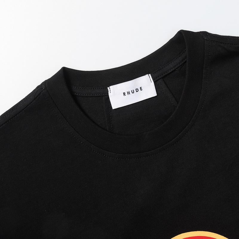Rhude T Shirt Leopard Print Short Sleeve T-Shirt