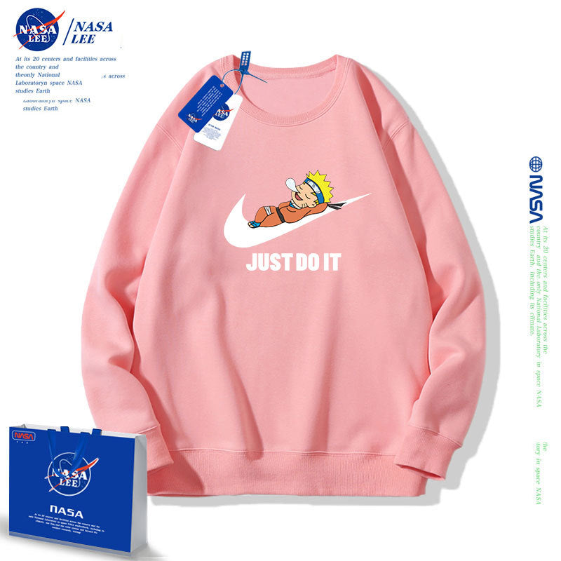 Nasa Children Hoodie Nasa Children'S Round Neck Sweater Spring And Autumn Loose