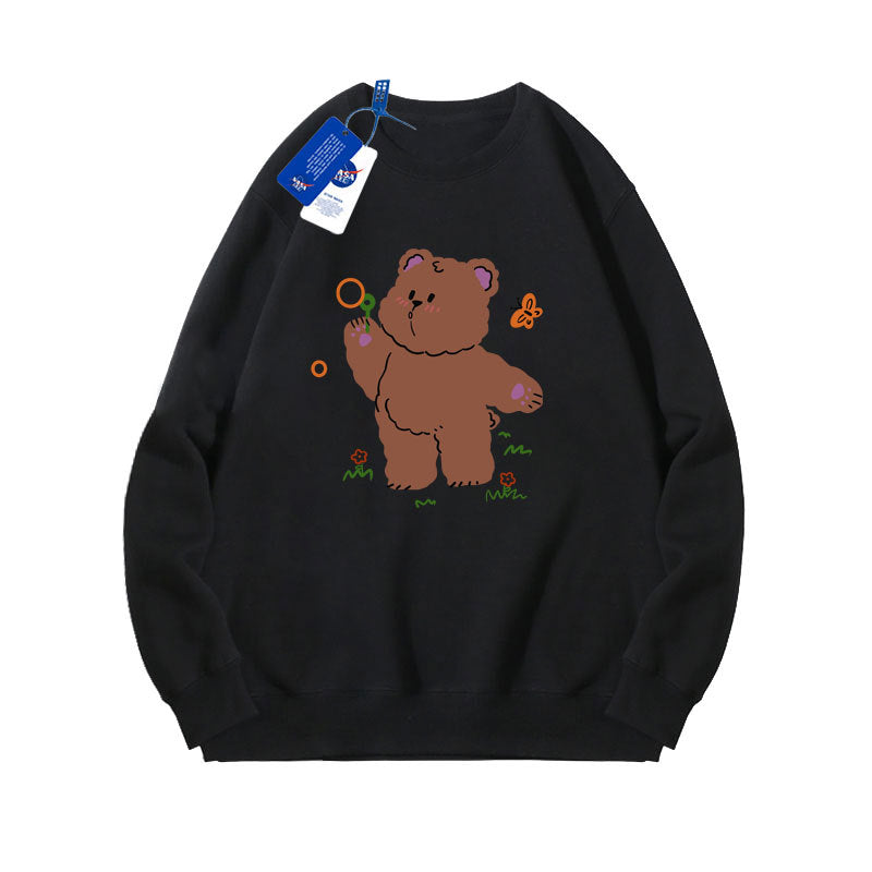 Nasa Children Hoodie Nasa Sweater Children'S Autumn Loose Round Neck