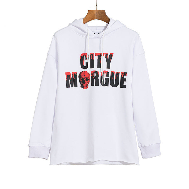 Vlone Hoodie Big V Men And Women Loose Hoodie Coat