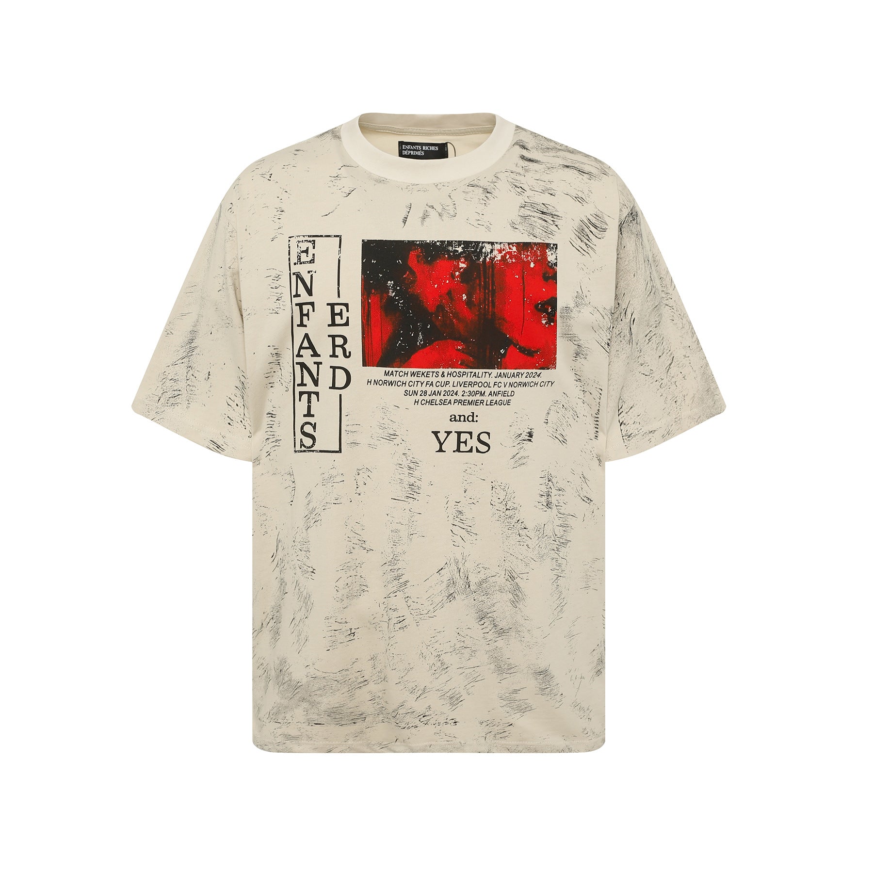 ERD T Shirts Letter Printing for Men and Women