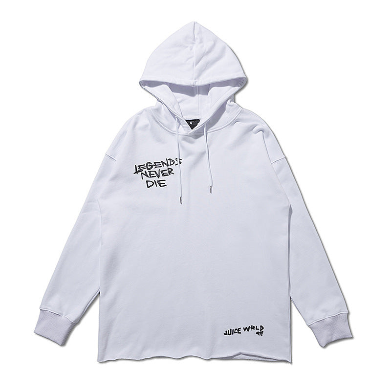 Vlone Hoodie Autumn And Winter High Street Casual Back Large V Loose Hoodie Sweater