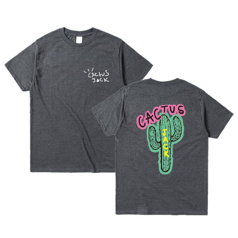 cactus jack luxury Men Cotton T Shirt Hip Hop Men Women