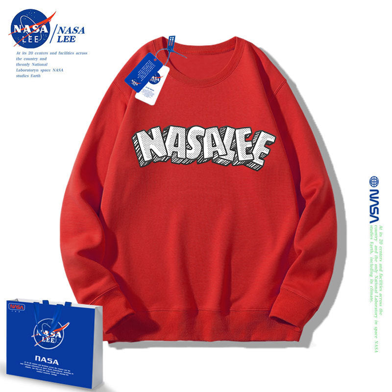 Nasa Children Hoodie Nasa Children'S Round Neck Sweater Spring And Autumn Loose