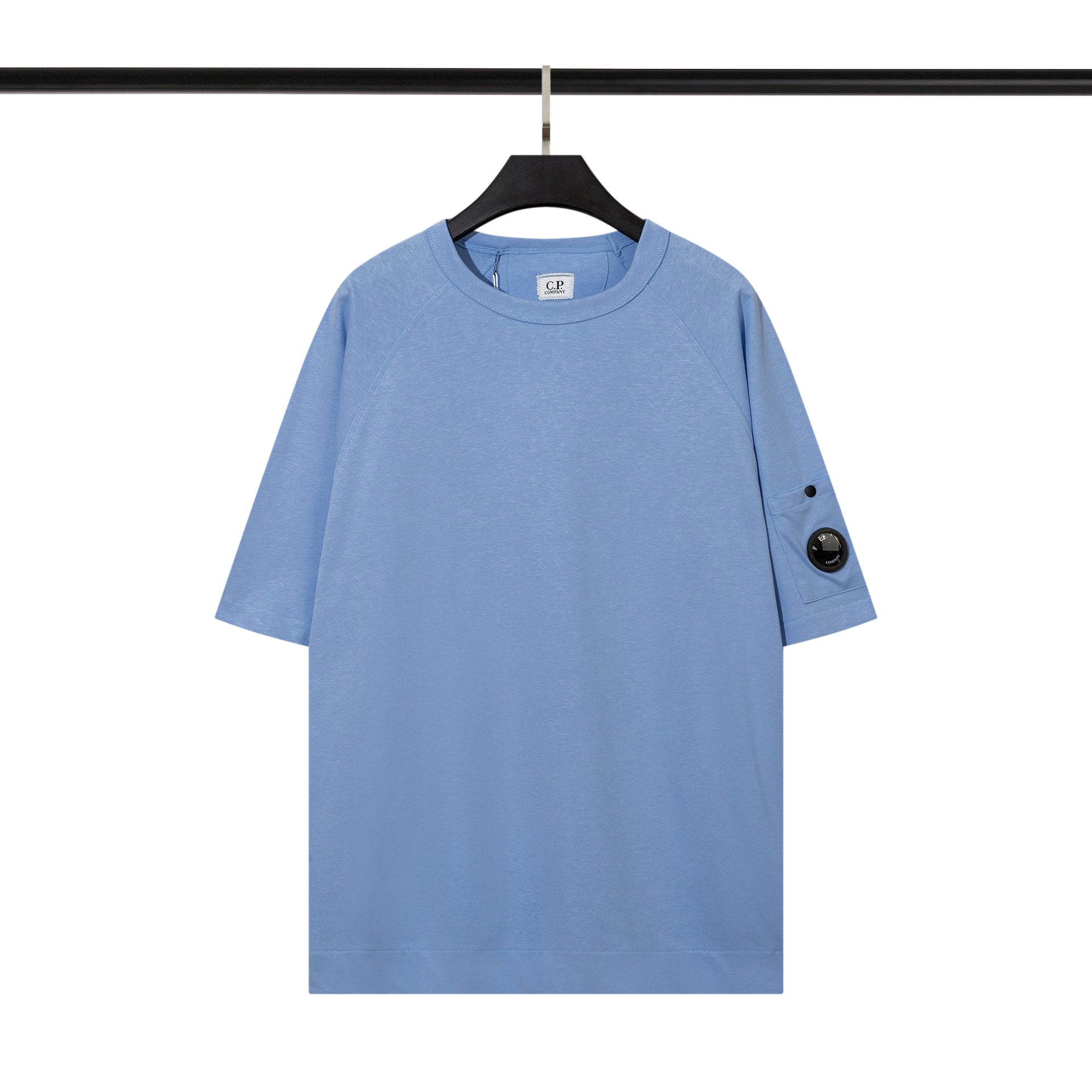 Cp Company T Shirts Summer Casual Loose Crew Neck