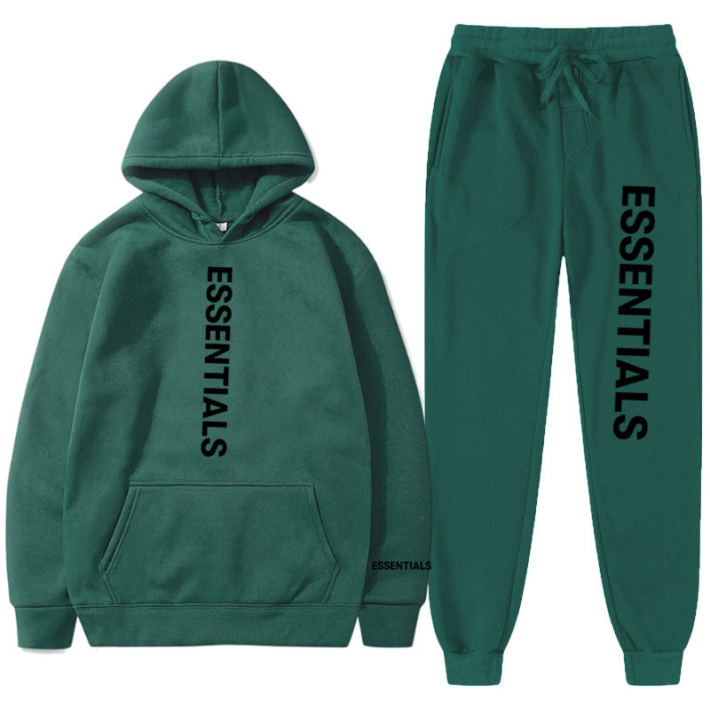 Fog Fear Of God Hoodie & Pants 2 Piece Set Men'S Women'S Pullover Hoodie Fall/Winter Sports Sets