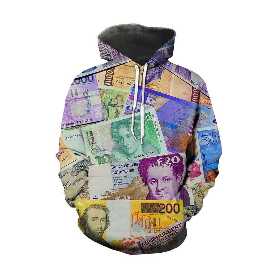Adolescence Sweatshirt Sweater Cool Three-Dimensional Hoodie