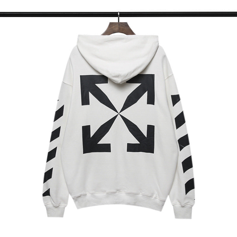 off White Hoodie Autumn and Winter Ow Printed Hoodie Bottoming Shirt