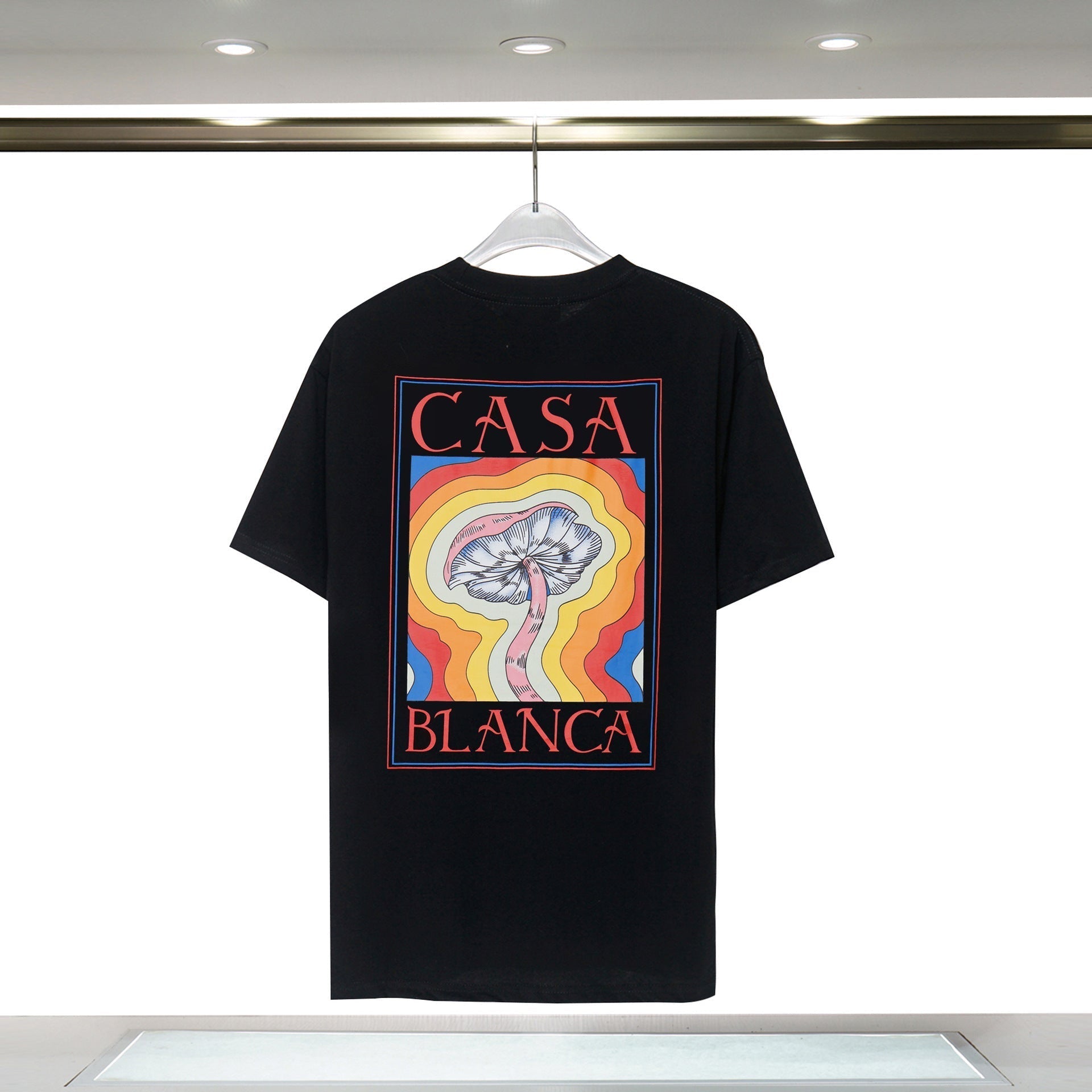 Casablanca T Shirts Rainbow Gate Alphabet