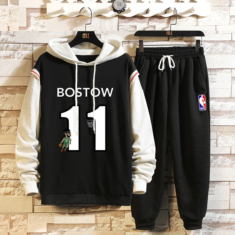 MEN'S Hoodie Casual Two-Piece Suit