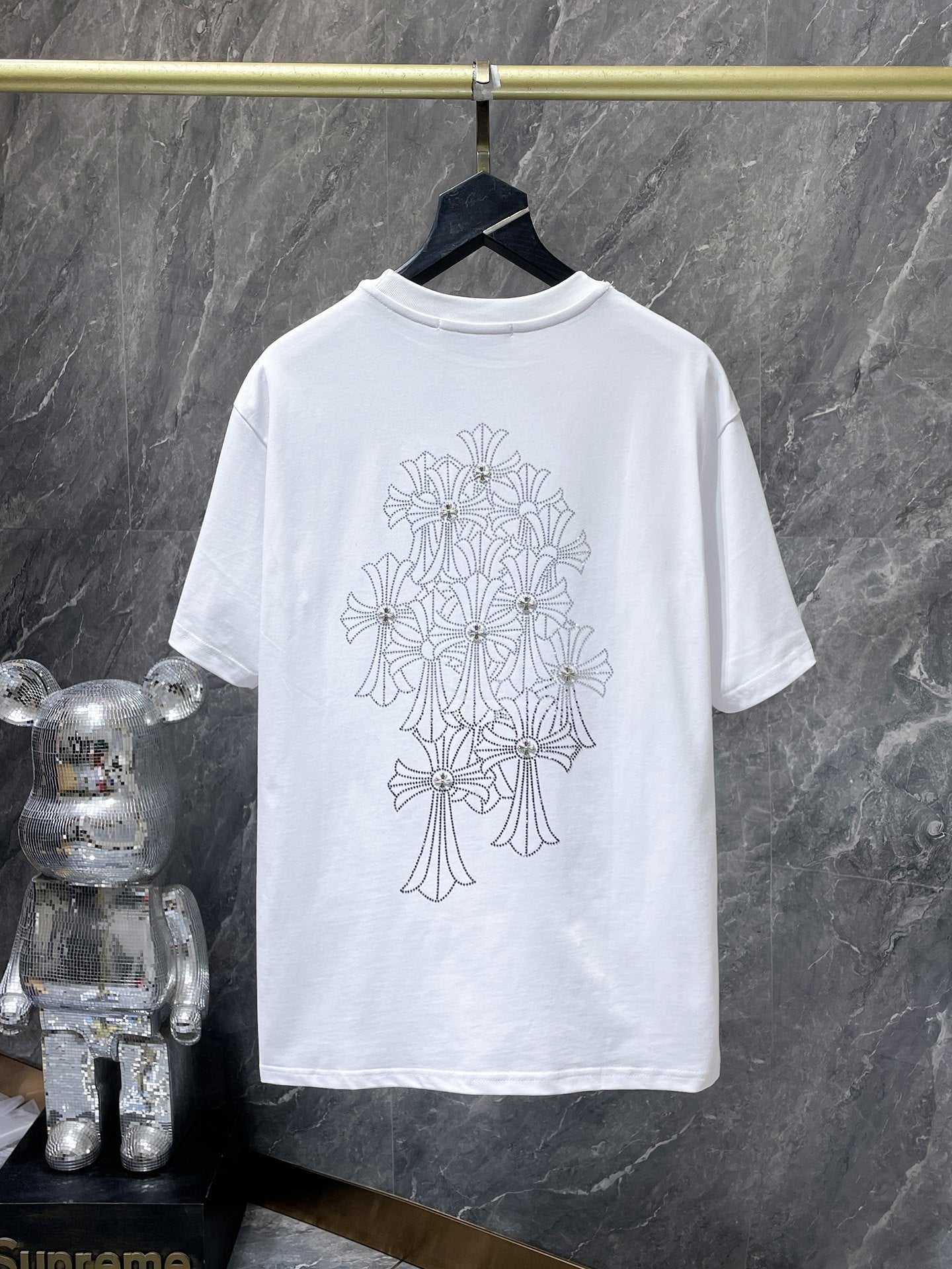 Chh Chrome Hearts T Shirts Liuding Alphabet Casual Short Sleeve T-Shirt