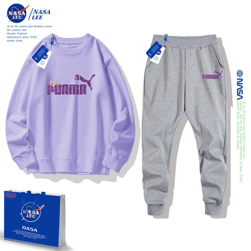 Nasa Children Hoodie Nasa Children Sweater & Pant Set Children'S Sweatshirt Suit Autumn Sports