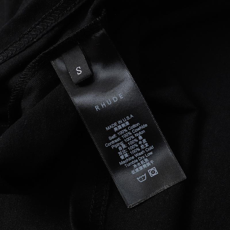 Rhude T Shirt Leopard Print Short Sleeve T-Shirt