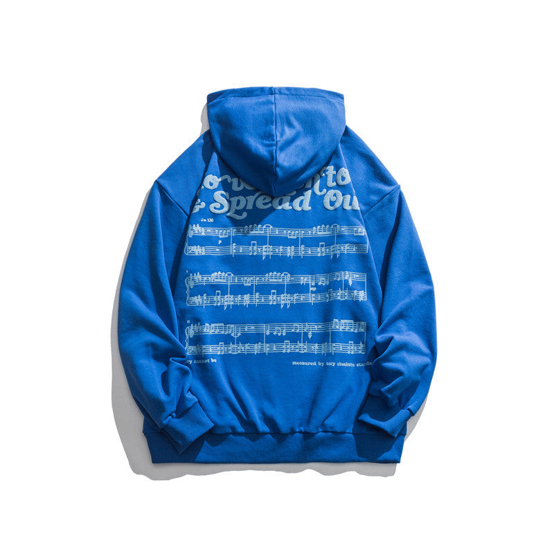 Men's Graphic Hoodies Men's Autumn Printed Casual Hooded Sweater Loose Top