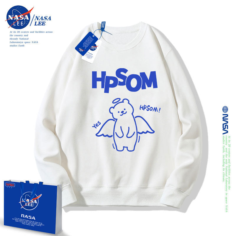 Nasa Children Hoodie Nasa Sweater Children'S Autumn Loose Round Neck