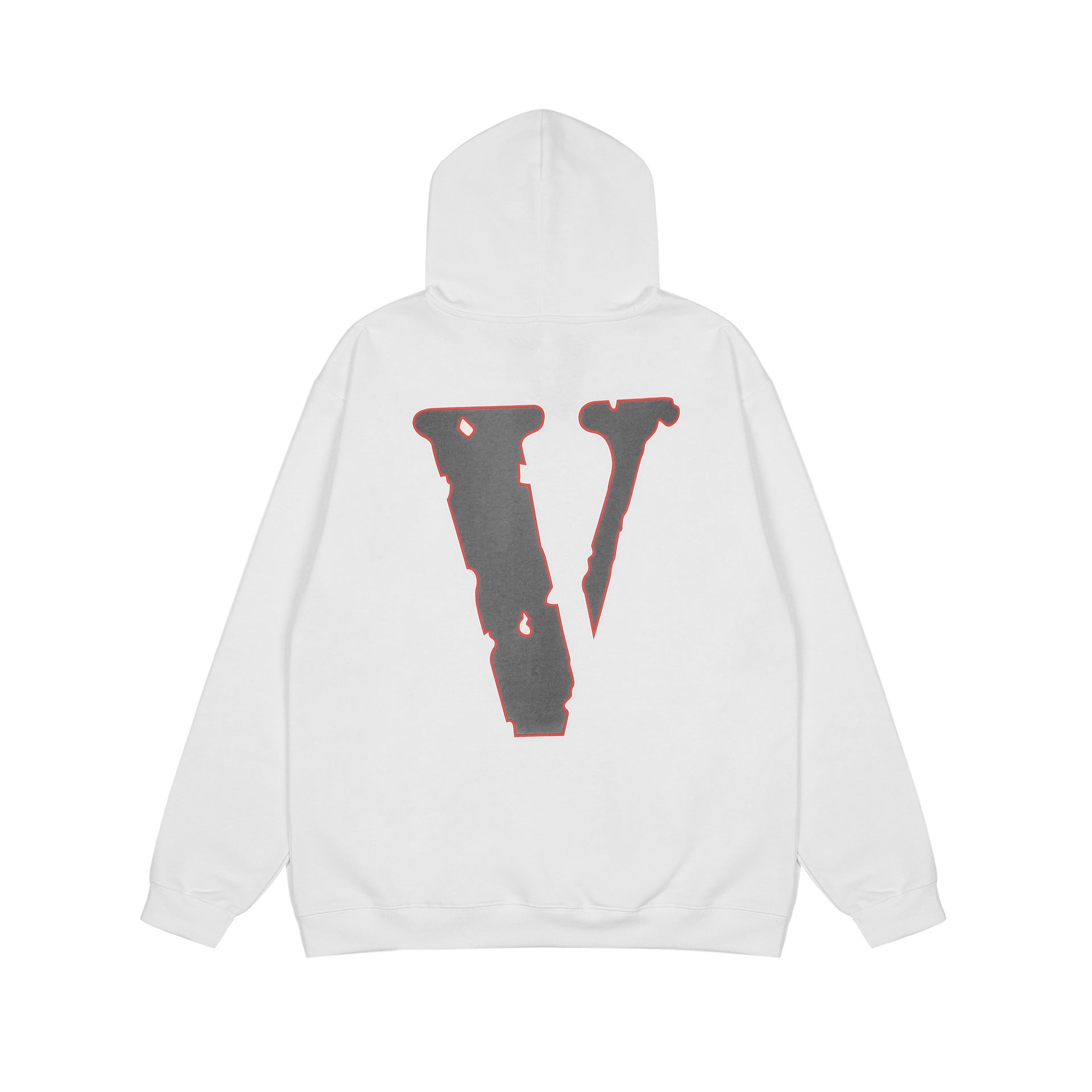 Vlone Hoodie Big V Hooded Sweater Men And Women Hip Hop Bf Hoodie Coat