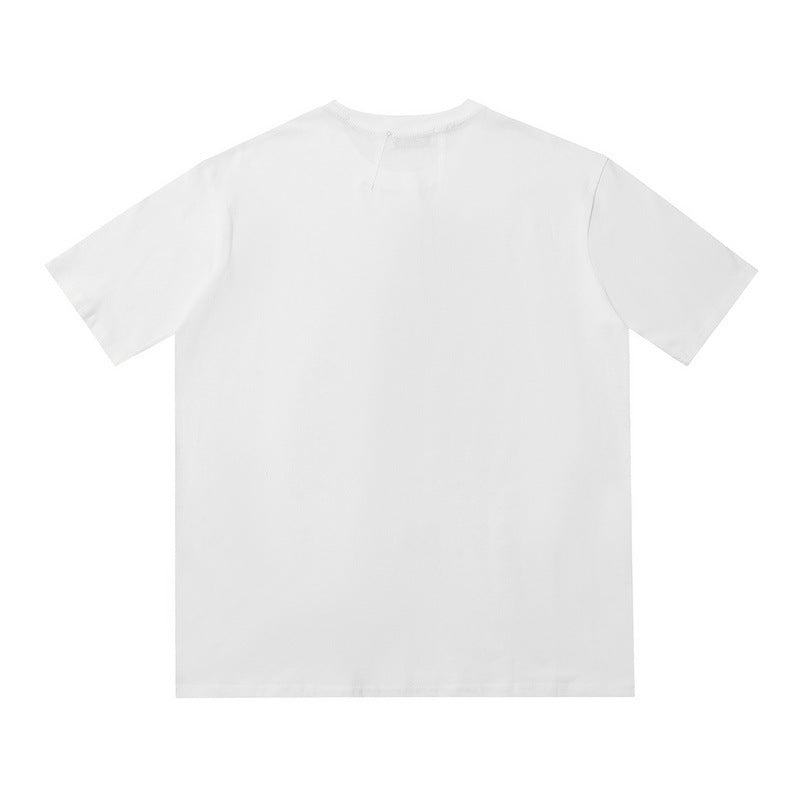 Rhude T Shirt Parrot Wheat Ear Letter Print Short Sleeve T-Shirt
