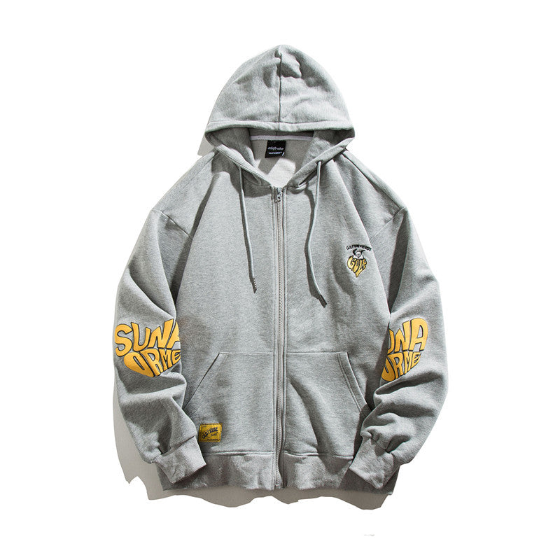 Men's Graphic Hoodies Men's Autumn Clothing Casual Sweatshirt Boys Loose Top