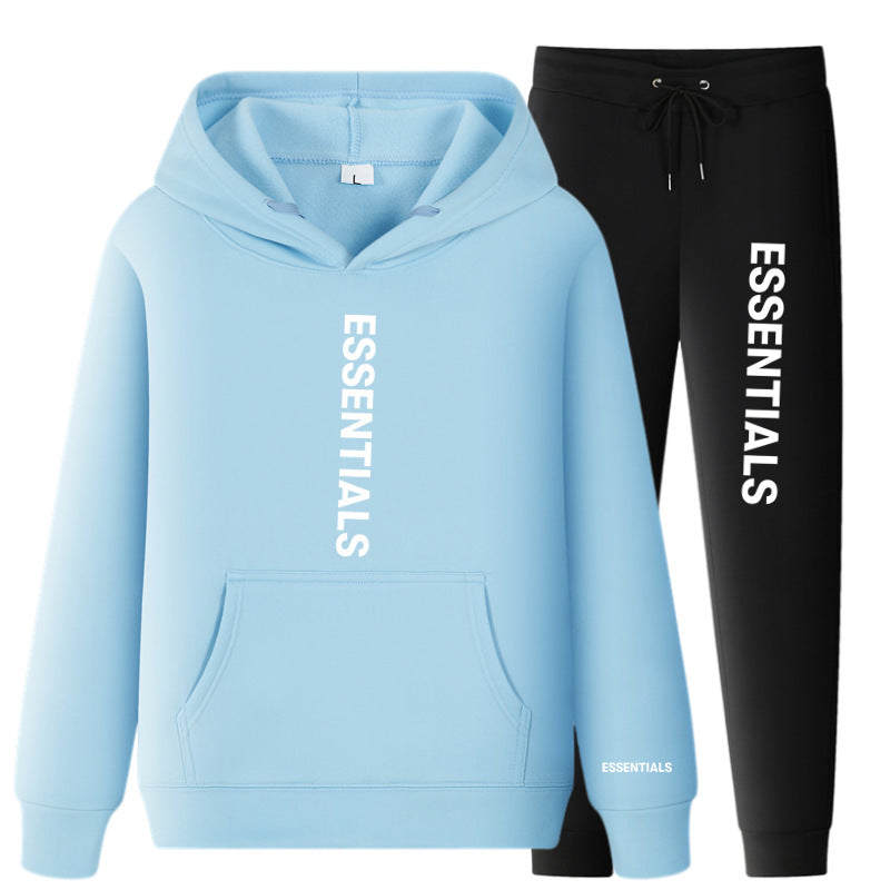 Fog Fear Of God Hoodie & Pants 2 Piece Set Sports Men Spring Loose Men