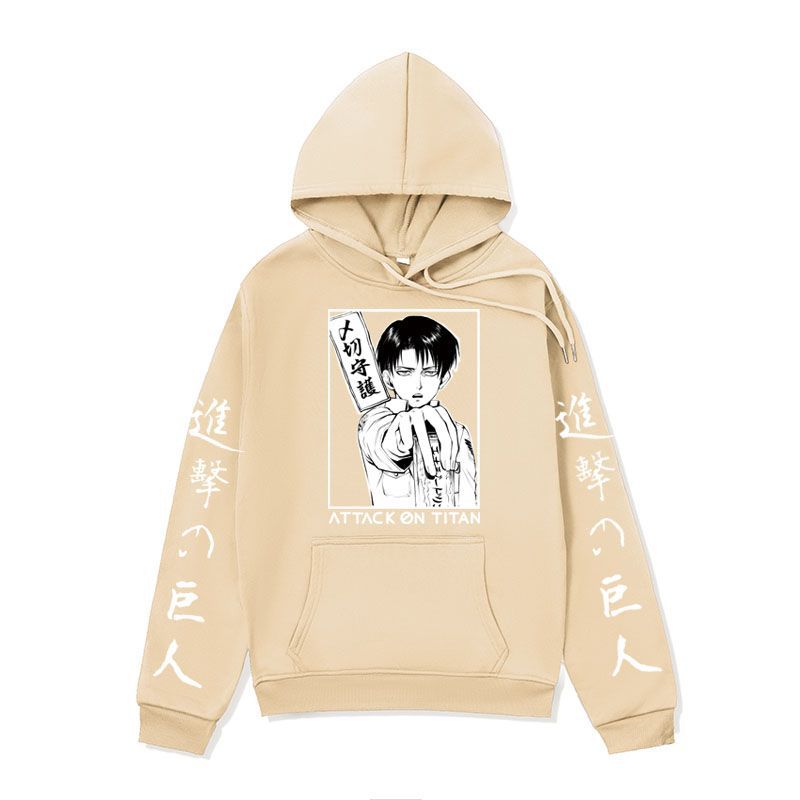 Anime Hoddies Cross-Border Men's Clothing Japan Anime Sweater Attack on Titan Attack on Titan Hoodie Autumn and Winter Men's