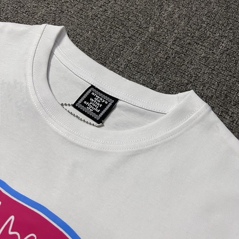 Always Do What You Should Do T Shirts Loose Short Sleeves