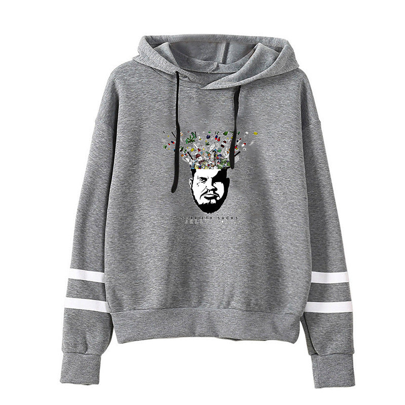 Jelly Roll Hoodie Jelly Roll Peripheral Printed Sweater