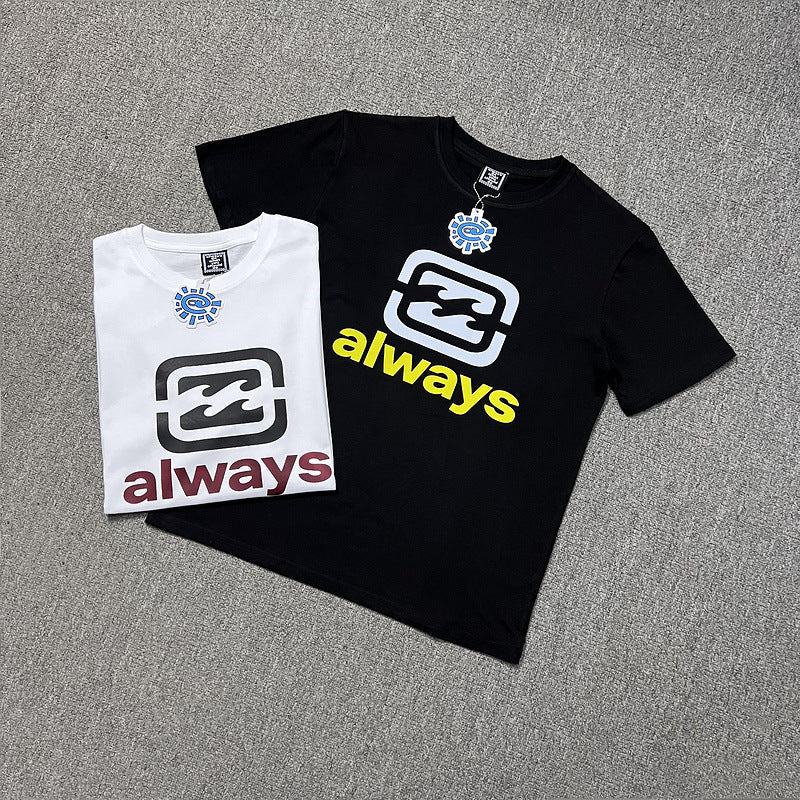 Always Do What You Should Do T Shirts Short Sleeve T-Shirts Hip Hop