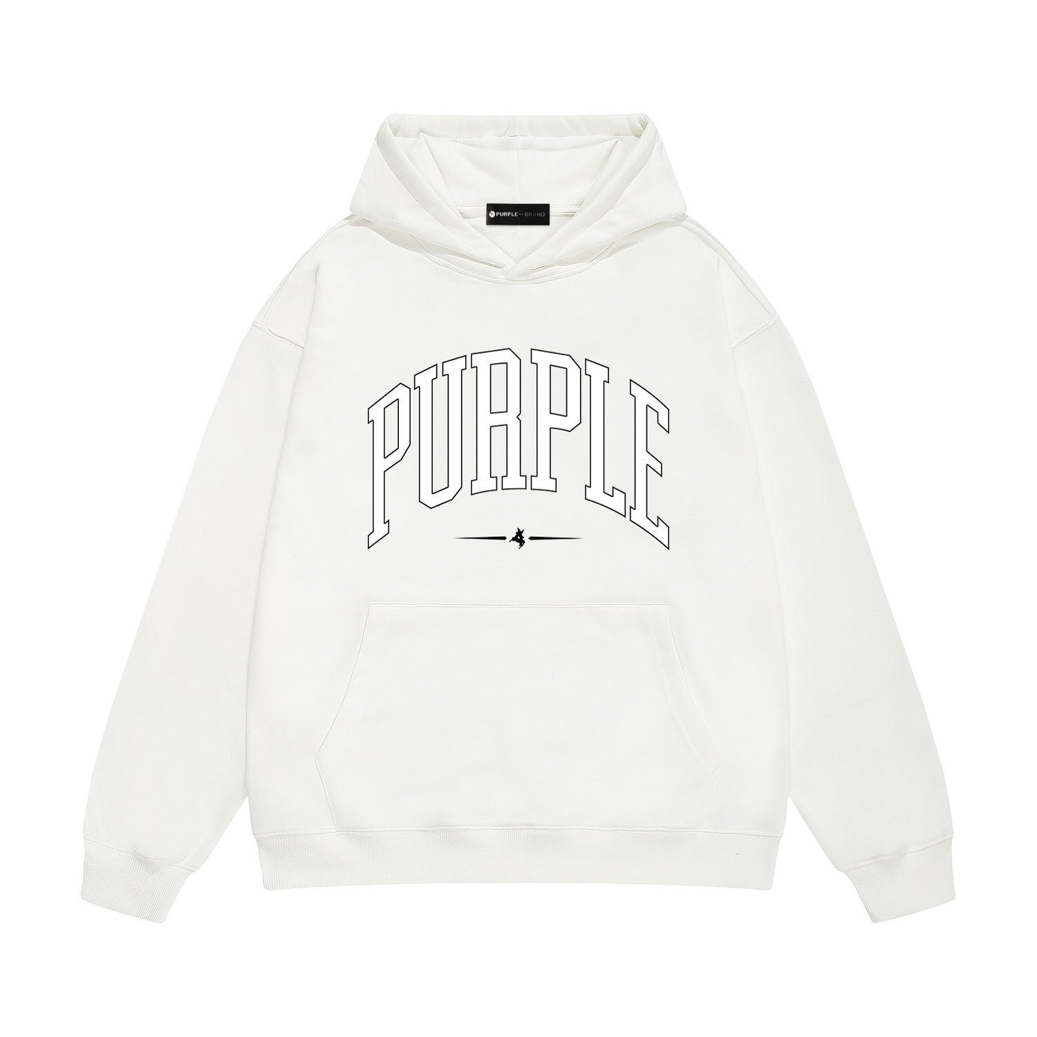 Purple Brand Hoodie Fashion Loose Hooded Sweater