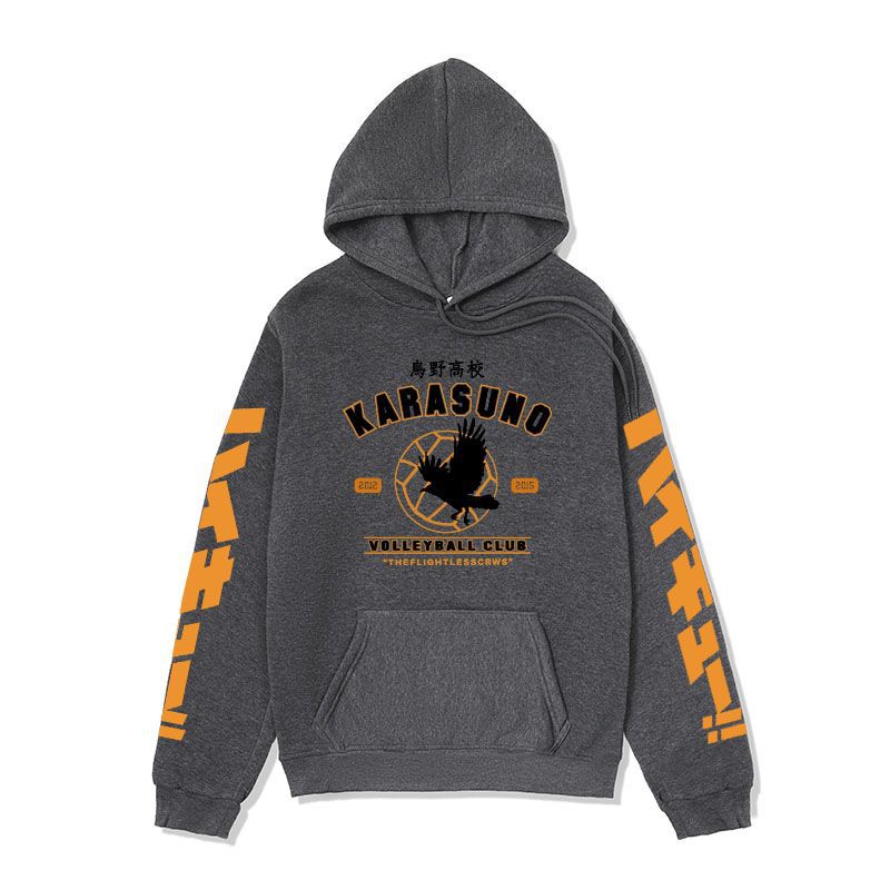 Anime Hoddies Volleyball Junior Series Sweater Spring and Autumn Street Fashion Hoodie Coat