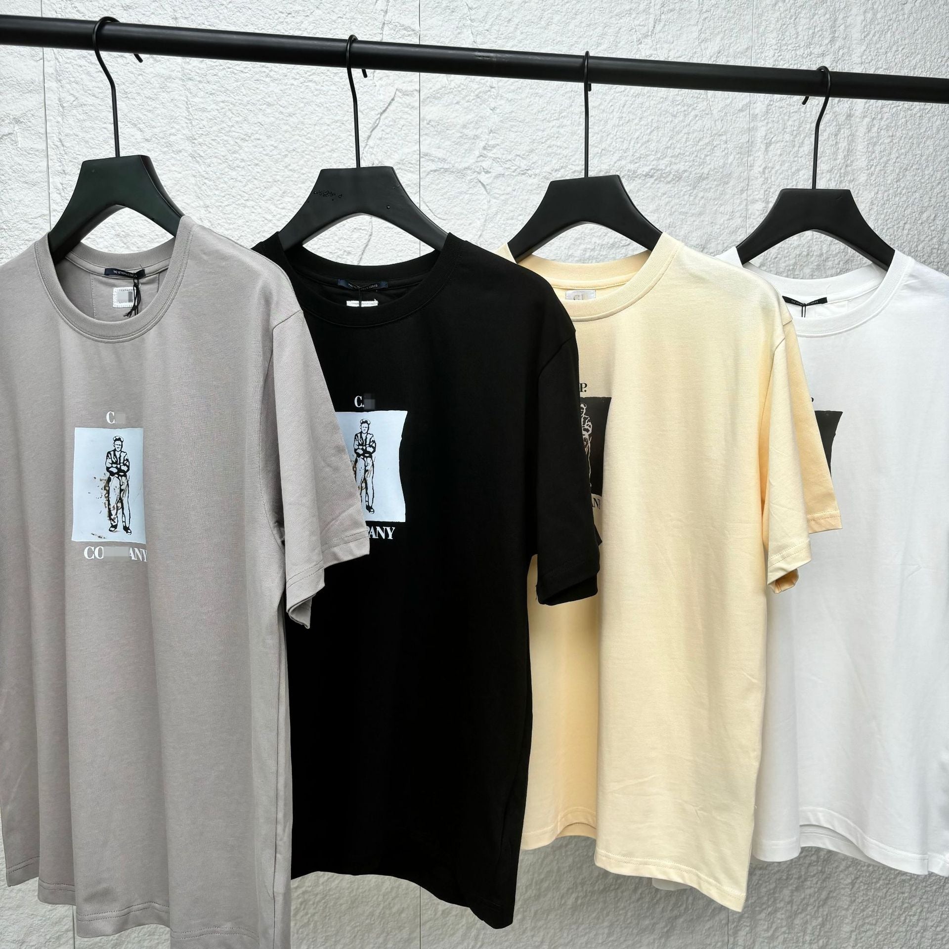 Cp Company T Shirts Summer Men's Casual Sports