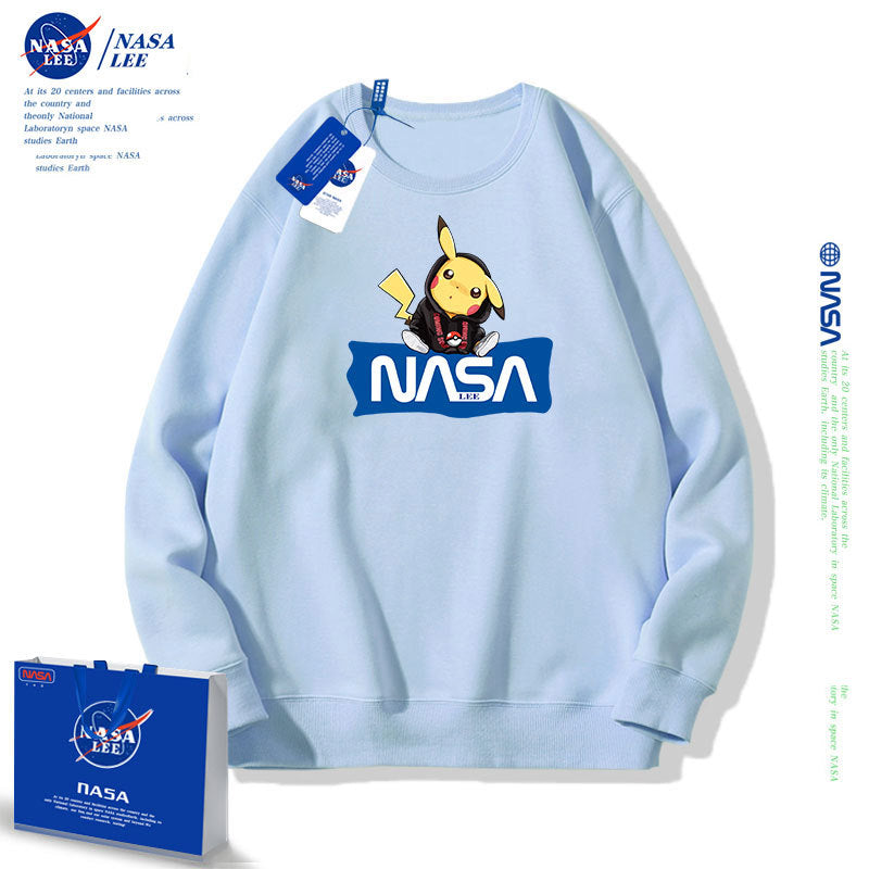 Nasa Children Hoodie Nasa Children 'S Round Neck Sweater Spring And Autumn Loose
