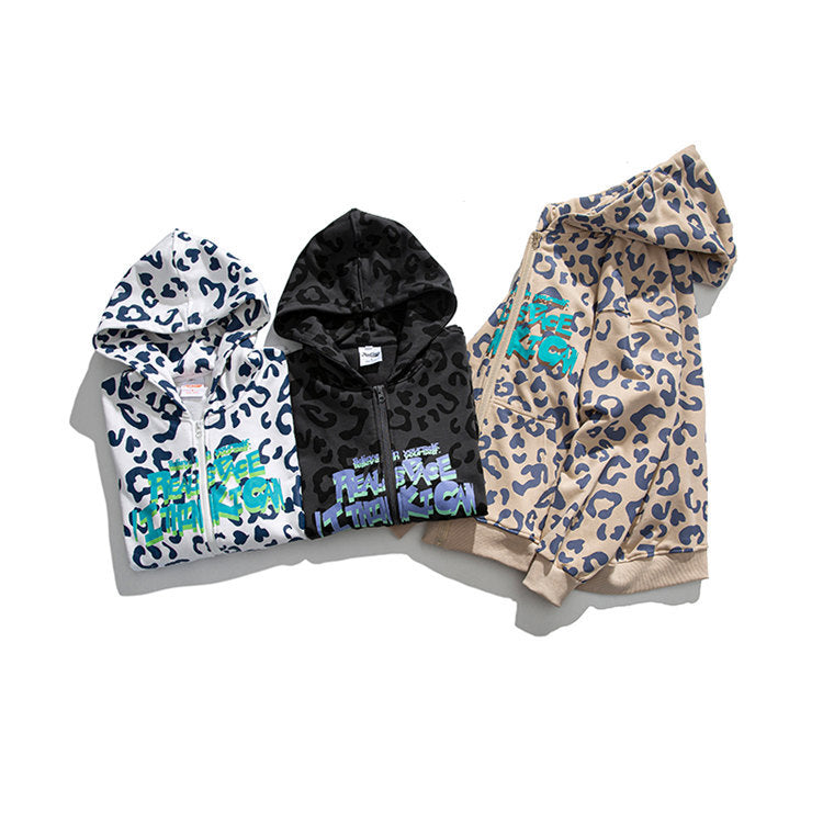 Men Graphic Hoodies Sweater Loose Fashion Coat for Men