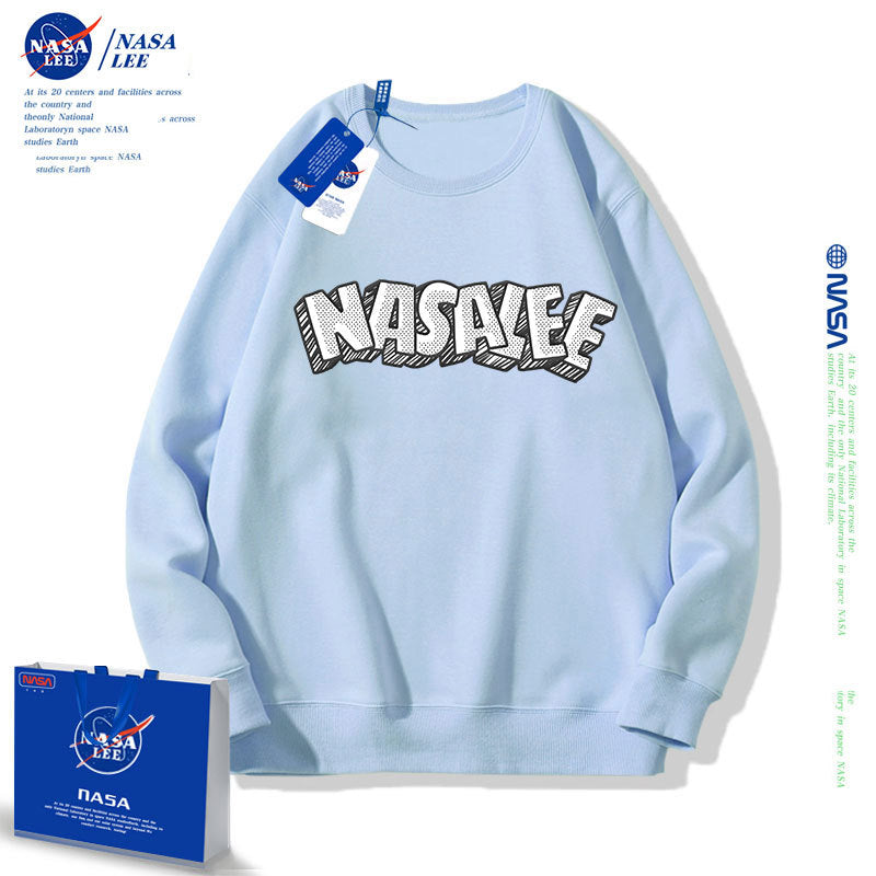 Nasa Children Hoodie Nasa Children'S Round Neck Sweater Spring And Autumn Loose