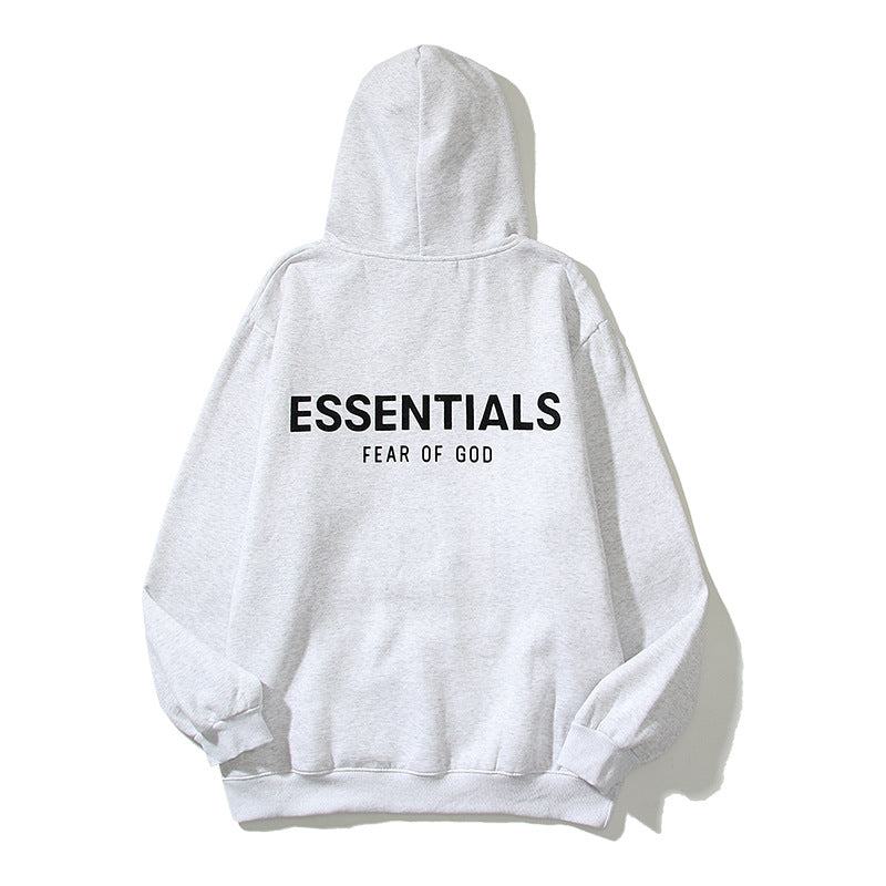 Kanye West Sunday Service Hoodie Fog Autumn And Winter Flocking Hooded Sweater
