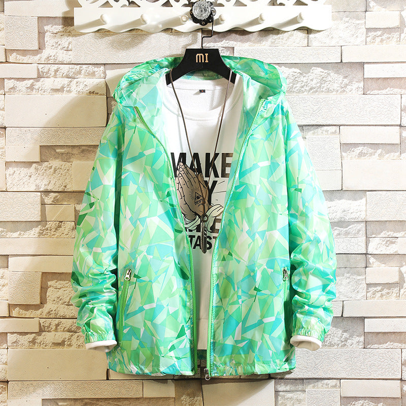 MEN'S Hoodie Sun-Protective Clothing Jacket