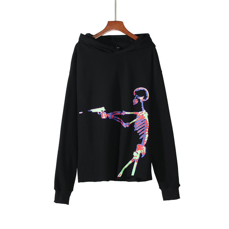 Vlone X Ray Hoodie Cotton Terry Men'S Women'S Pullover