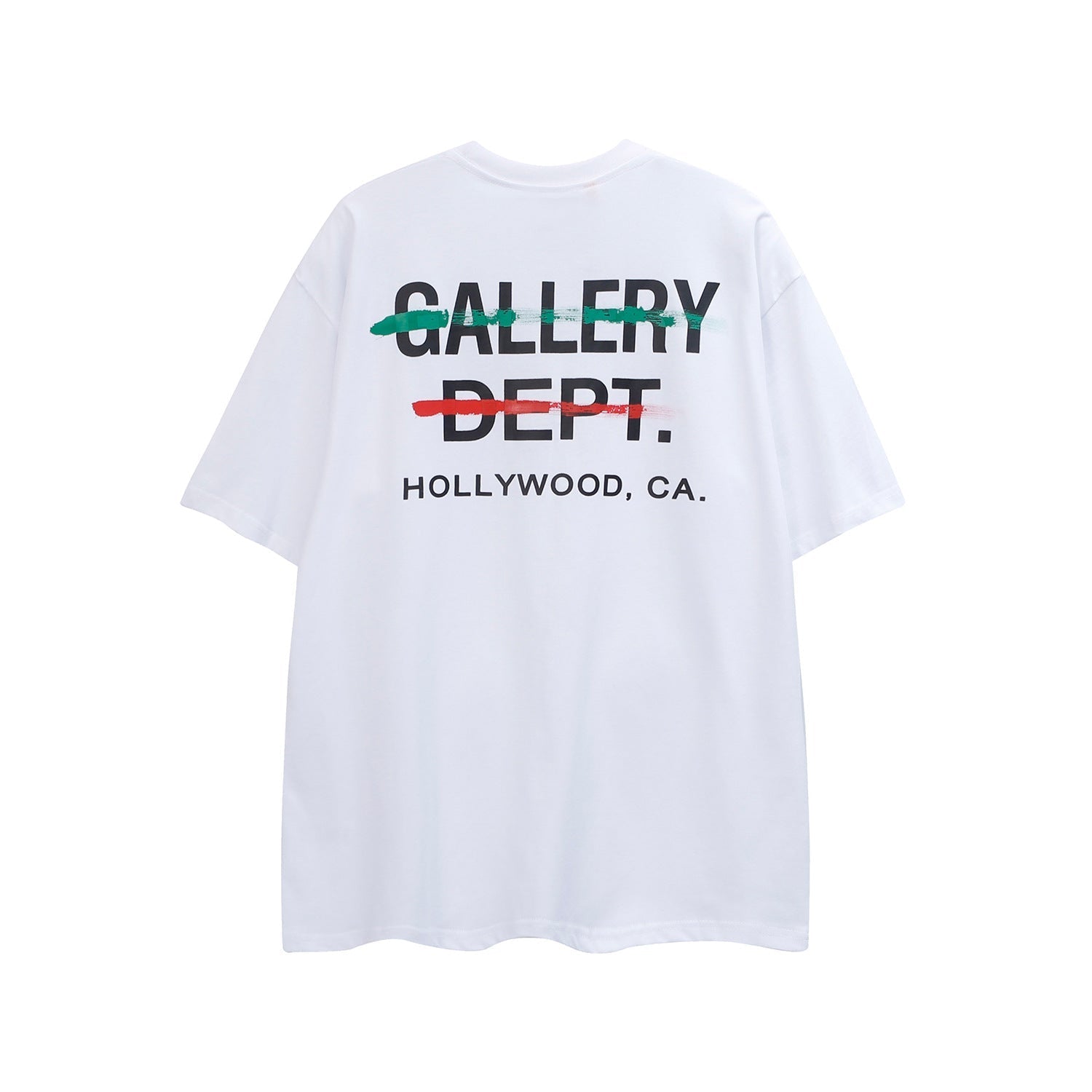 Gallery Dept T Shirts Fashion Brand Summer Letter Slogan Gallery Dept Men and Women Short Sleeve