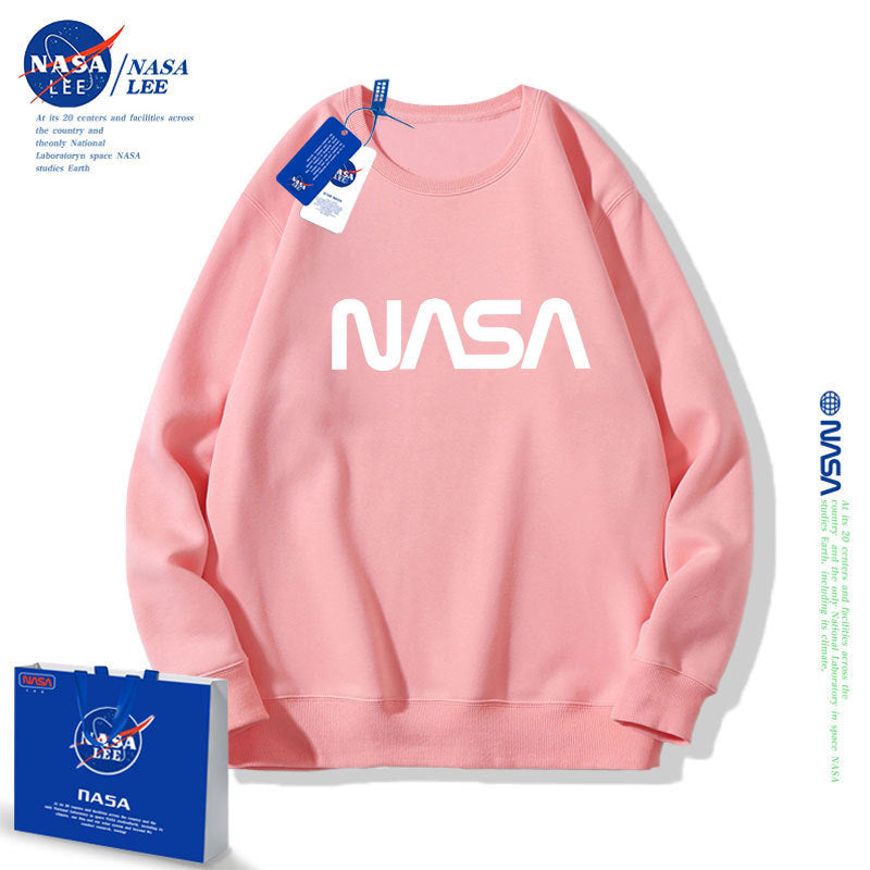 Nasa Children Hoodie Nasa Joint Name Children'S Round Neck Sweater Spring And Autumn Loose