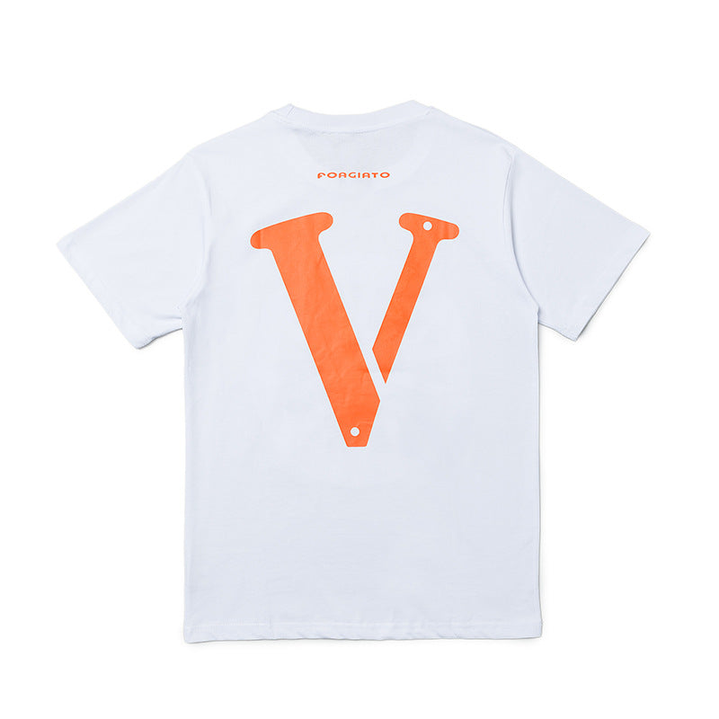 Vlone T Shirt Summer Crew Neck Short Sleeve Men