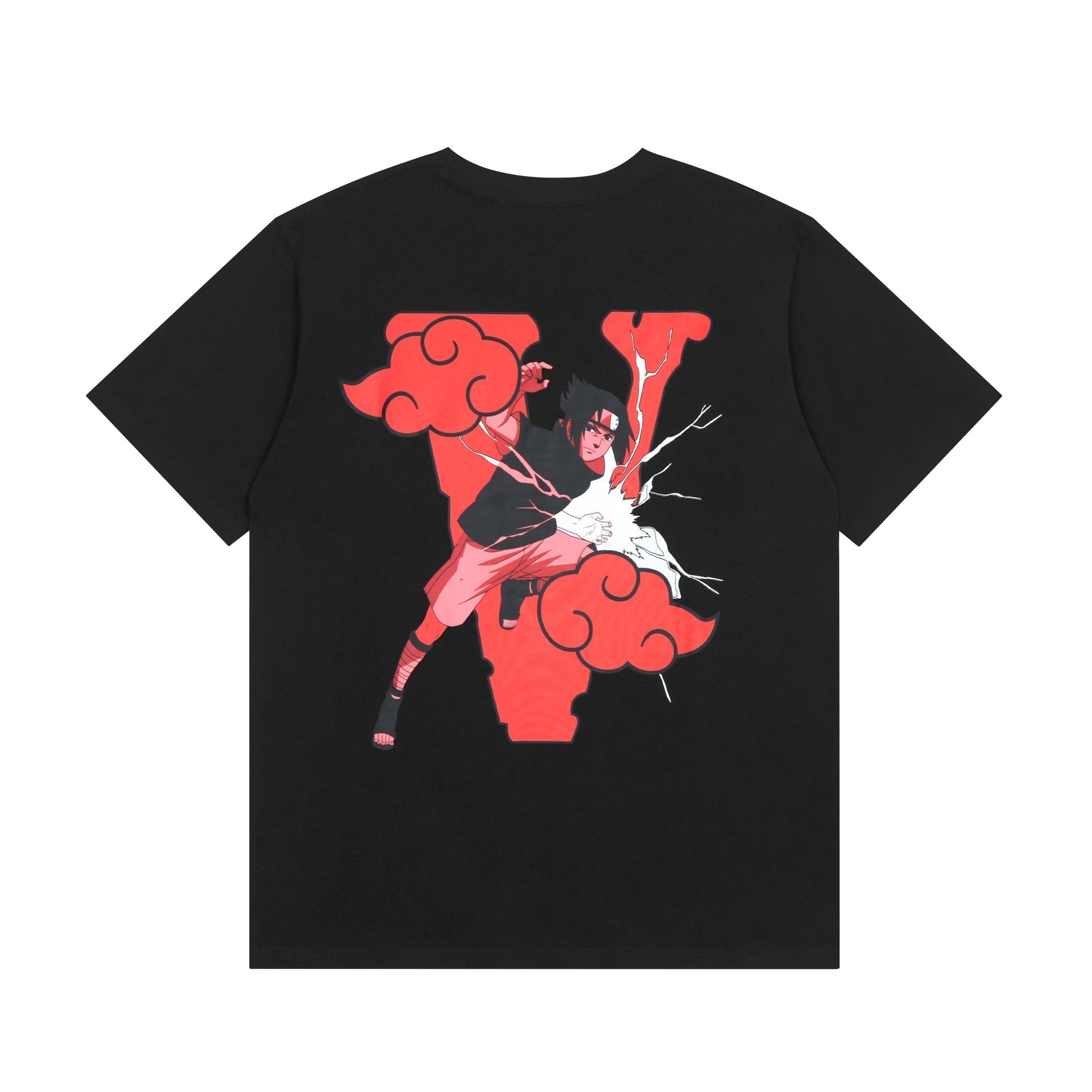 Vlone T Shirt Spring and Summer Cartoon Joint Pattern