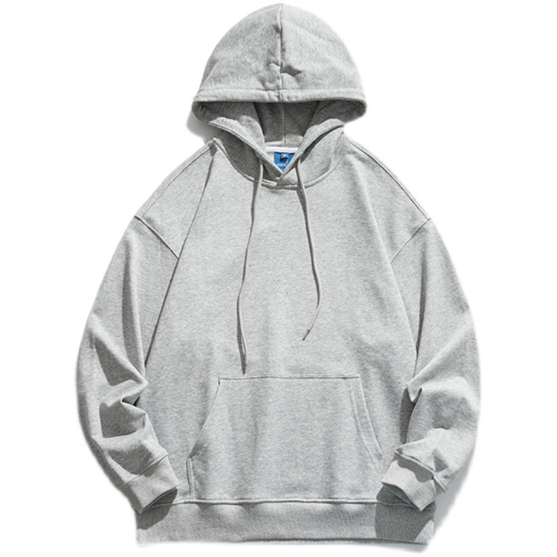 Men's Graphic Hoodies Men's Autumn Solid Color Hooded Sweater Men's Top