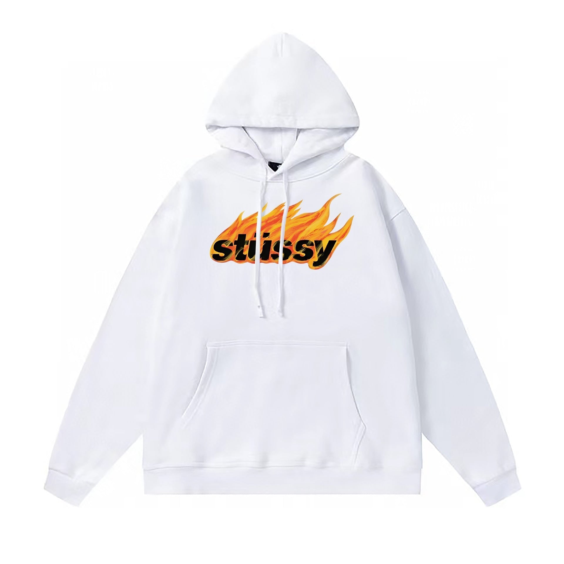 Stussy Hoodie Fall/Winter Fleece Hooded Sweater