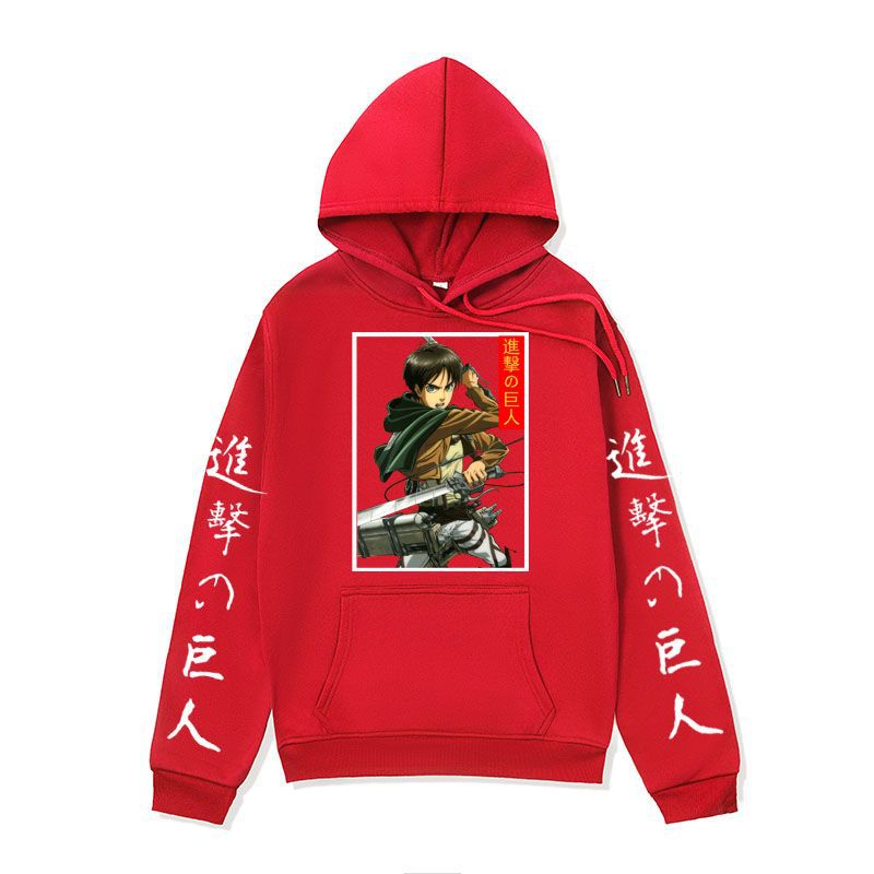 Anime Hoddies Japanese Anime Attack on Titan Series Hoodie
