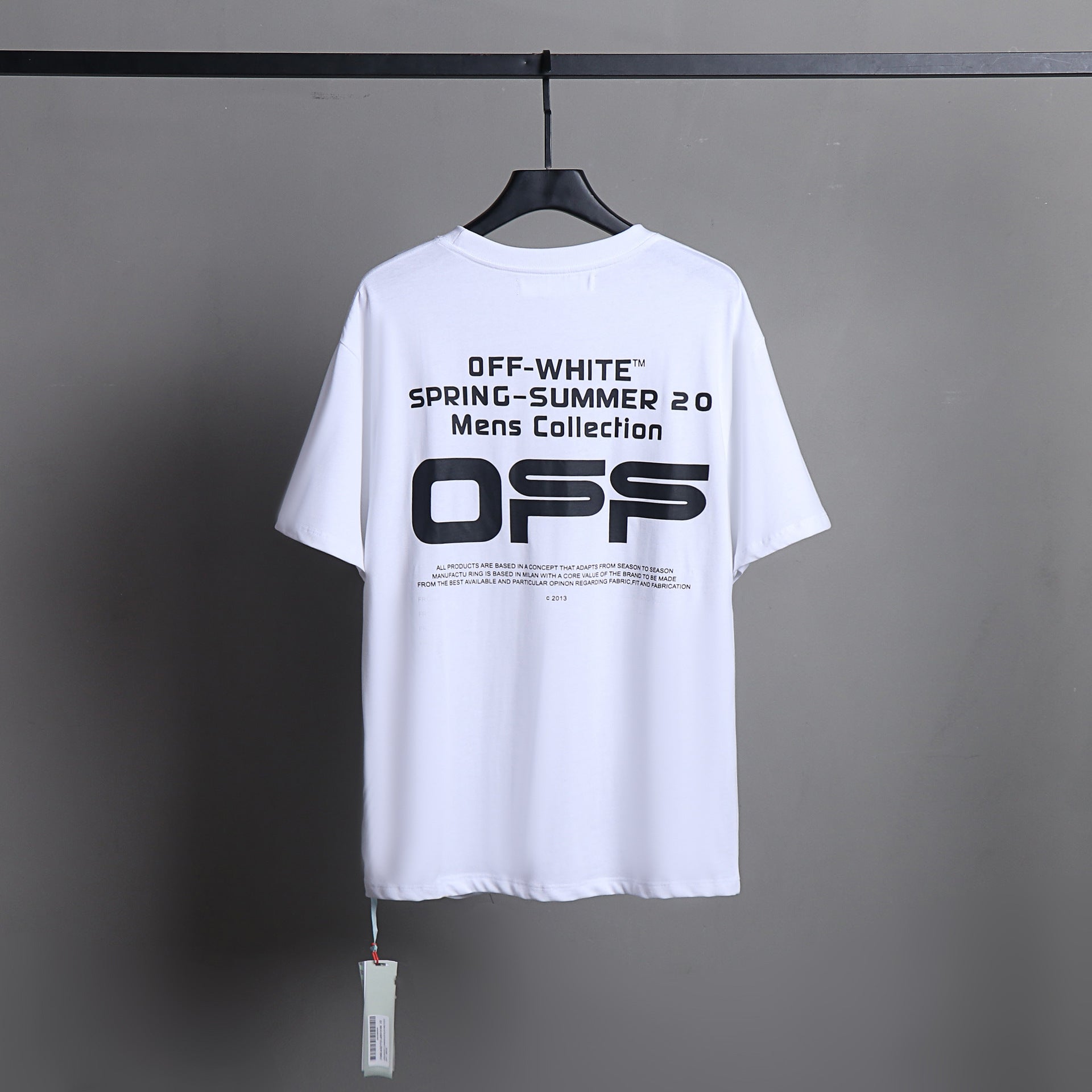 Ow T Shirts Printed Male and Female Trendy Brand Short Sleeve