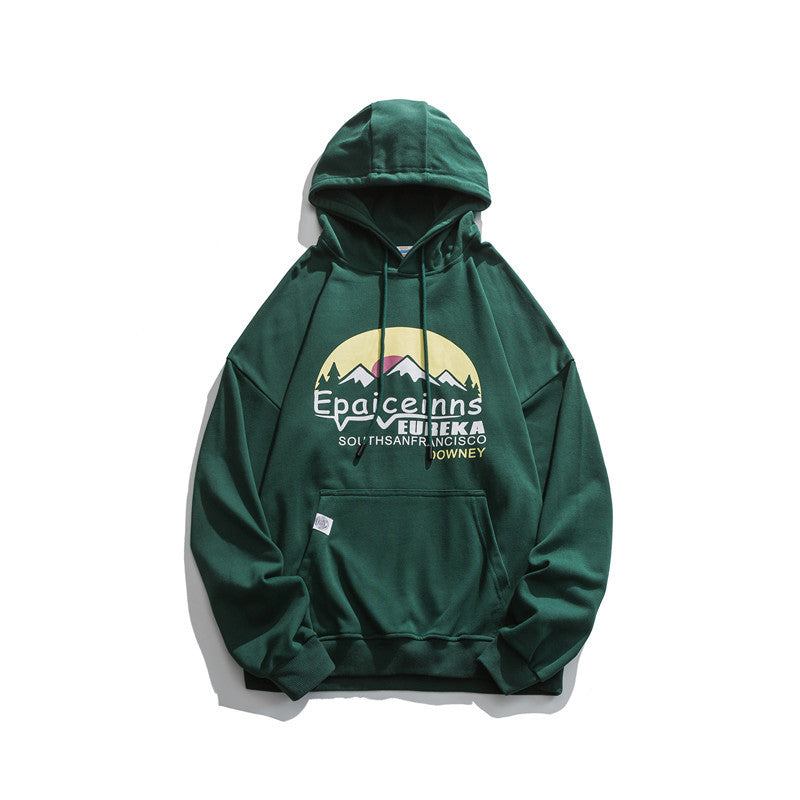 Mens Graphic Hoodies Men's Printed Hoodie Men's