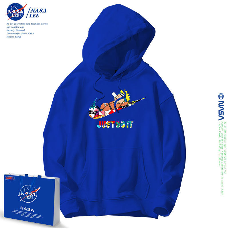 Nasa Children Hoodie Nasa Hooded Sweater Children'S Clothing Autumn Loose