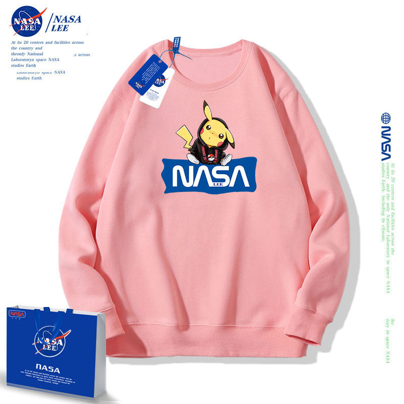 Nasa Children Hoodie Nasa Children 'S Round Neck Sweater Spring And Autumn Loose