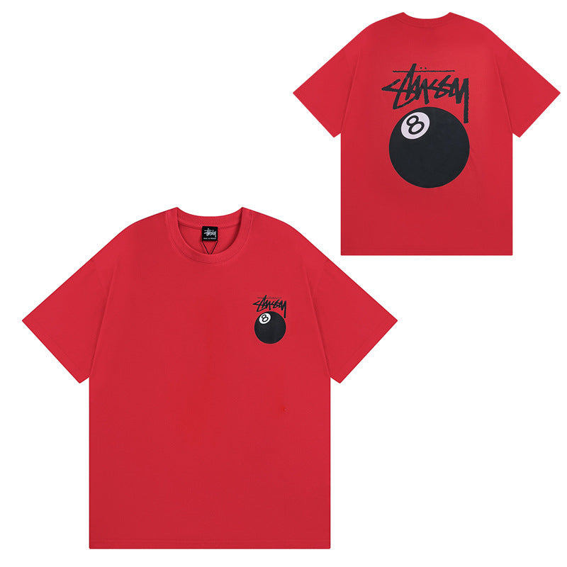 Stussy T Shirts Casual Versatile Loose T Shirts Couple