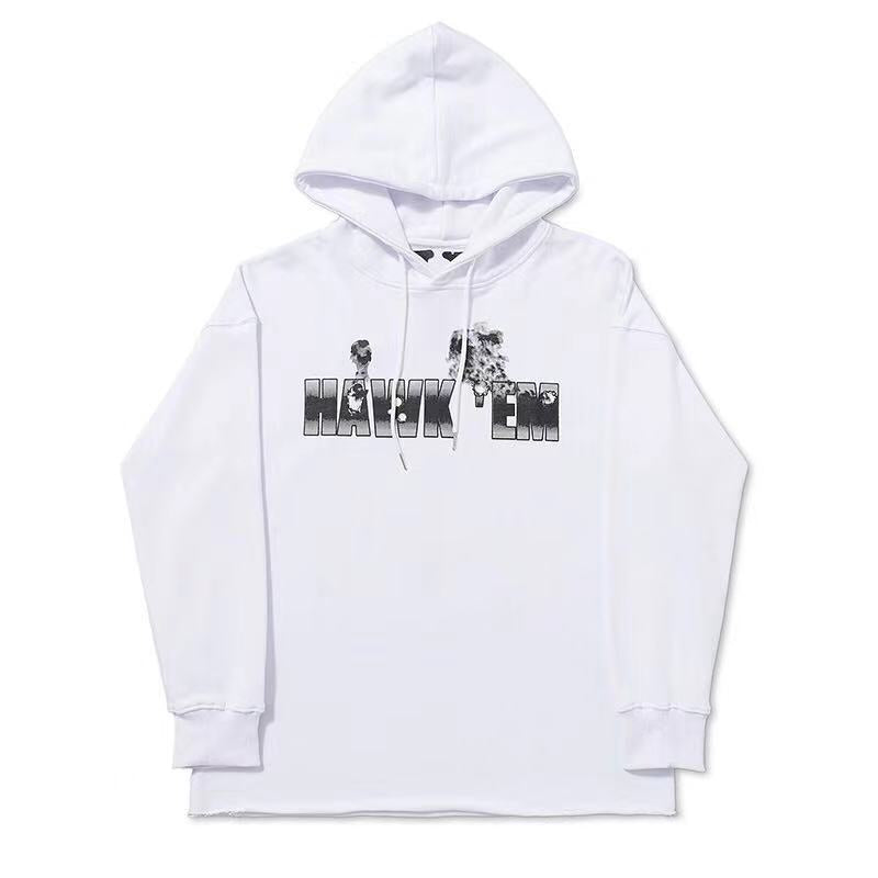 Vlone Hoodie Large V Hooded Sweater Loose Men'S And Women'S Hoodies Trendy Sweater Jacket